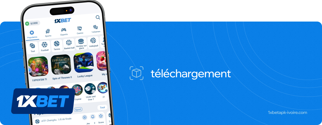 1xbet Betapk Cote D'ivoire telechargement